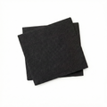 9.5" x 9.5" - 2 Ply Black Beverage Napkins - 5000 Count