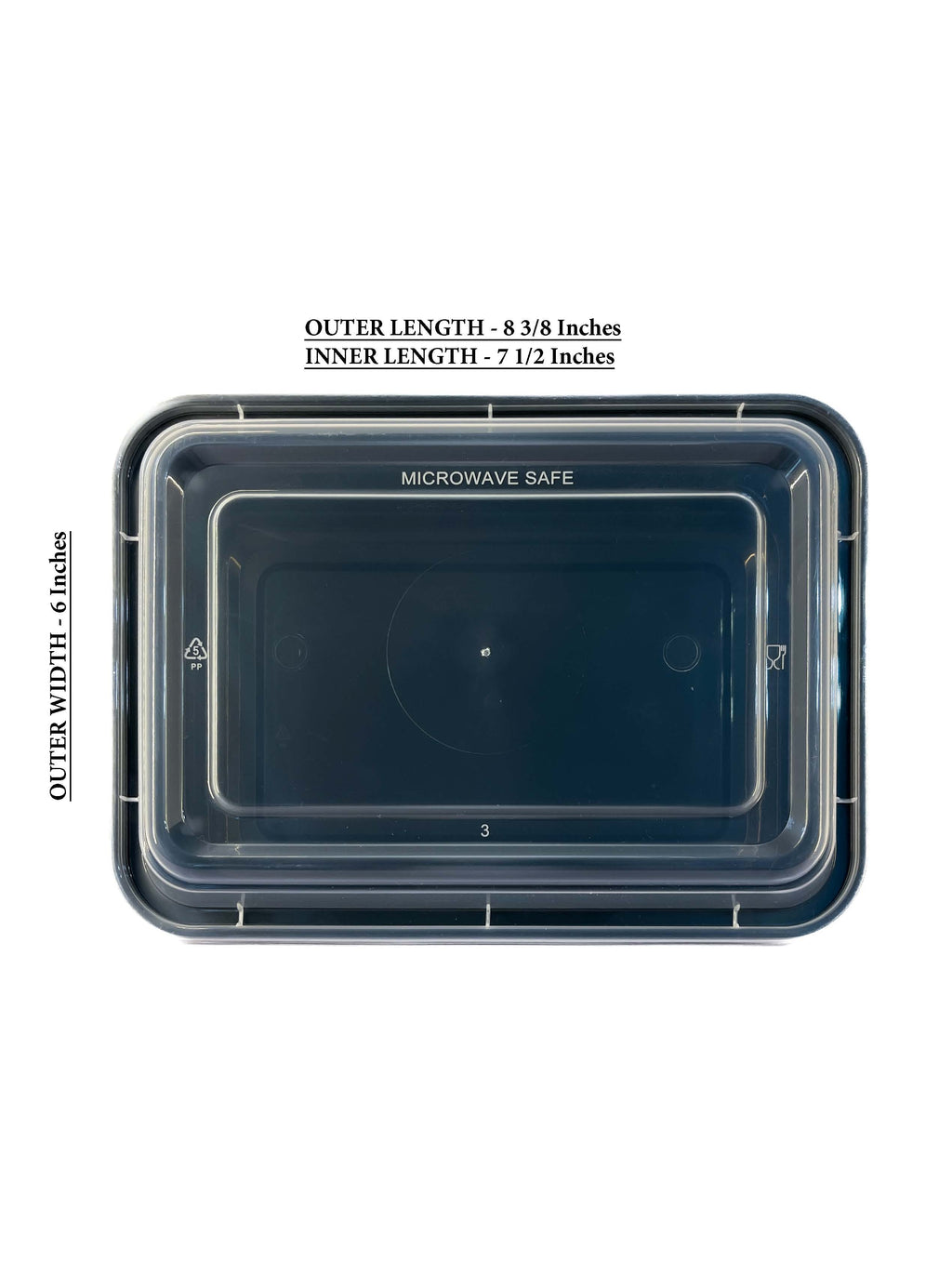 28 oz Microwavable To Go Containers with Lids