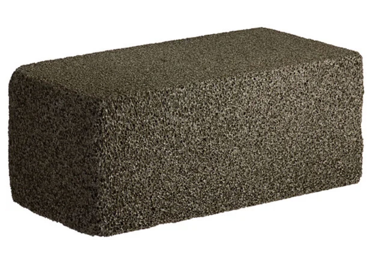 8” × 4” × 3.5” Grill Brick – Heavy-Duty Griddle Cleaner – 12/Case