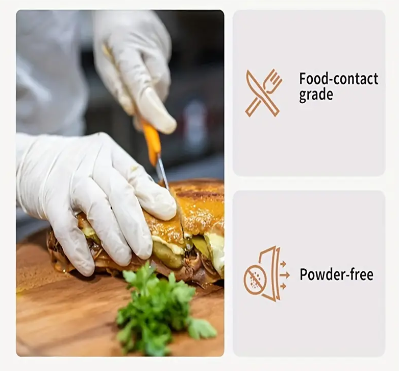 Nitrile Examination & Food Service Disposable Gloves 3.5 & 5 Mil